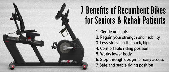 Recumbent Bikes for Seniors and Rehab Patients