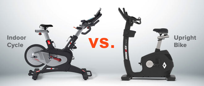 Indoor Cycle vs. Upright Bike - What’s the Difference?